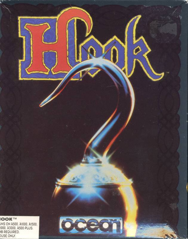Hook box art for Amiga